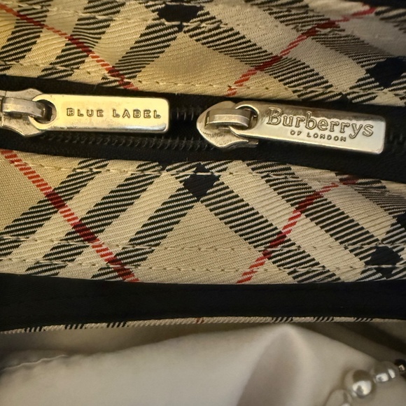 Burberry Beige and Black Novacheck Tote - Picture 4 of 13